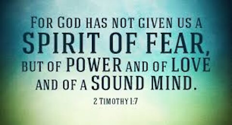 7-11 Online Home Church is A RHEMA Word On Dealing With Fear & Anxiety!