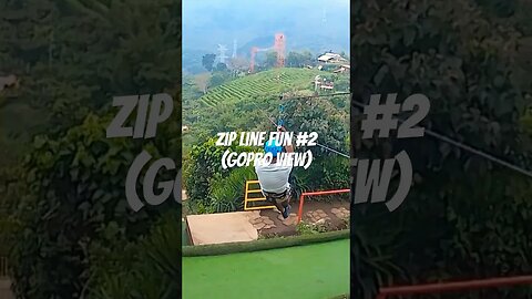 Zip Line Fun in El Salvador #2 (GoPro view) #travel #elsalvador #explore #gopro #travelling