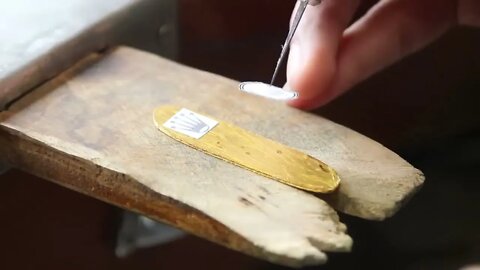 Make a gold ring for men - jewelry maker-7