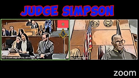 JUDGE SIMPSON QUICKLY SHUTS DOWN THE MOORISH SOVEREIGN CITIZEN EL BEY DEFENSE