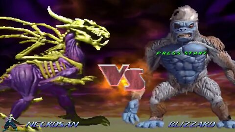 Primal Rage 2 Play As Necrosan