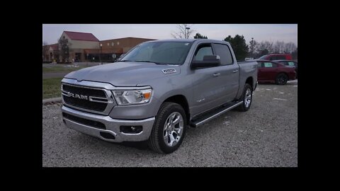 2021 Ram 1500 EcoDiesel, Rambox & Split Tailgate