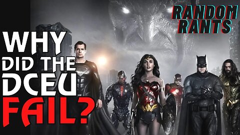 Random Rants: The DCEU Never Gave Fans Great Storylines Or A Connected Universe, Just Random Films.