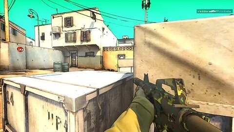 M4A1 4K on Dust 2 Defend bomb 4x1