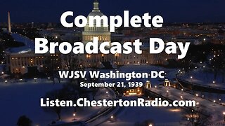 Rare Complete Broadcast Day WJSV Washington DC - Part 1/19