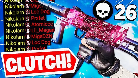 THIS MAC-10 IS INSANE! 🤯 MASSIVE CLUTCH FOR THE WIN! 26 KILLS! | Call of Duty Warzone