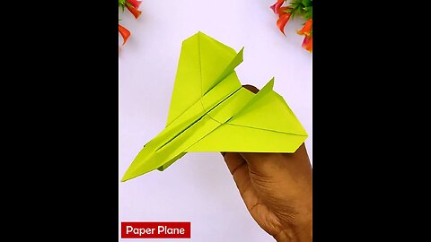 How to Make a Paper Airplane Step by Step | Best Origami Plane | Easy Paper Crafts Without Glue