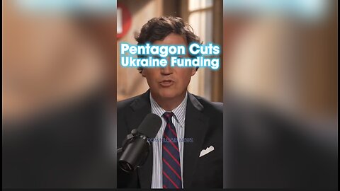 Tucker Carlson: Pentagon Begins To Walk Back Biden's Insane Ukraine Funding Policy - 1/9/24
