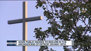 Some public Masses to resume in the Archdiocese of Detroit on May 19