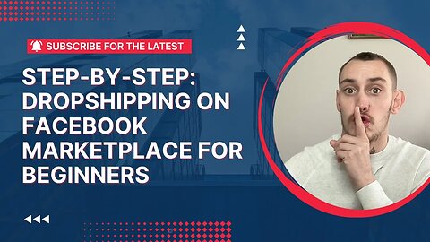 How to Make Money with Dropshipping on Facebook Marketplace | How to Dropship on FB Marketplace