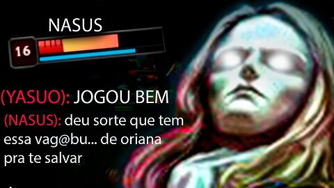 O NASUS TILTOU UM POUCO NESSA PARTIDA! JOGUEI DE VLADIMIR MID CONTRA UM YASUO/NASUS