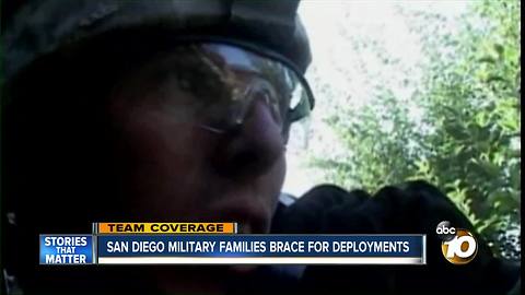 San Diego military families brace for military deployments