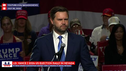 🇺🇸 JD Vance | Republican Vice Presidential Nominee MAGA Rally in Reno, Nevada (July 30, 2024)