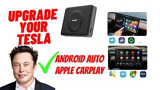 Carlinkit T2C TESLA Wireless Apple Carplay / Android Auto | Setup & Review
