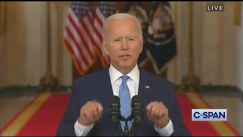 Biden: A Chaotic Withdrawal From Afghanistan Was Inevitable