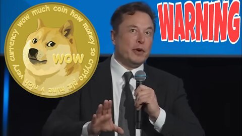 “Buy Dogecoin FAST” - Elon Musk ⚠️