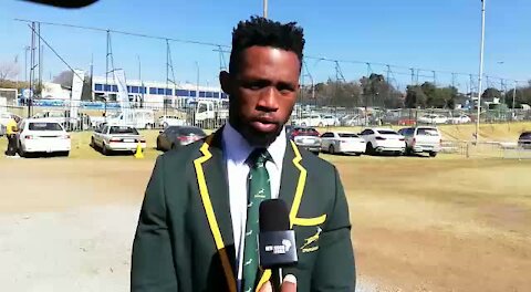 WATCH: What a positive human being, says Siya Kolisi on James Small (wet)