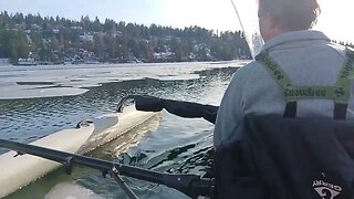 Hobie Mirage Tandem Island Ice Sailing, Part 2