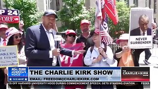 Ben Bergquam Interviews Trump Supporters Outside NY Courthouse While Jury Deliberates
