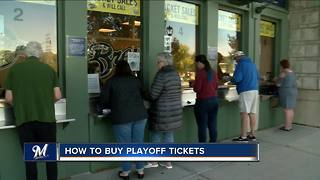 Milwaukee Brewers playoff tickets go on sale to the public Friday