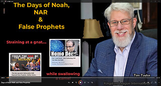 The Days of Noah, NAR and False Prophets