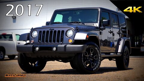 2017 Jeep Wrangler Unlimited Sahara Smokey Mountain Special Edition - Ultimate In-Depth Look in 4K