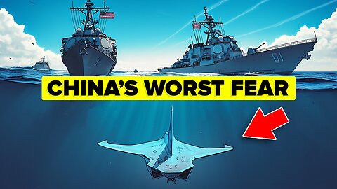 Why China is Terrified of US New Manta Ray Submarine | The Infographics Show