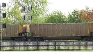 CSX E808 Empty Coal Train from Fostoria, Ohio October 10, 2020