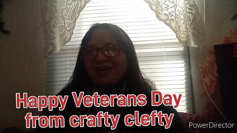 Happy Veterans Day 2023 from crafty clefty.
