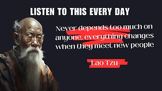 Get Inspired By Lao Tzu's Mind Blowing Quotes! Discover His Profound Wisdom Words Today! #quotes 🔥