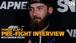 Power Slap 3 Andrew Fields Pre Fight Interview Ahead Of His Match With Jewel Scott