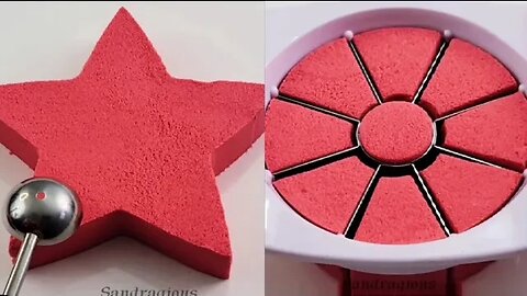 Satisfying ASMR Kinetic Sand Cutting Video #asmr #satisfying #kineticsand #trending