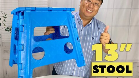 13" Foldable Plastic Stool Review