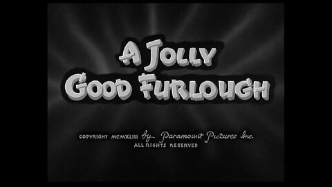 Popeye The Sailor - A Jollly Good Furlough (1943)