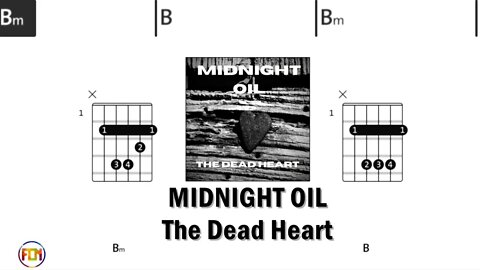MIDNIGHT OIL The Dead Heart - Guitar Chords & Lyrics HD