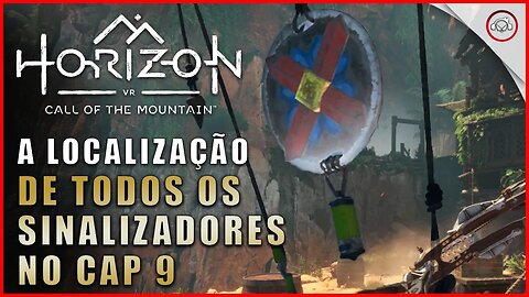 Horizon Call of the Mountain, A localização de todos os sinalizadores no Cap 9 | super-Dica