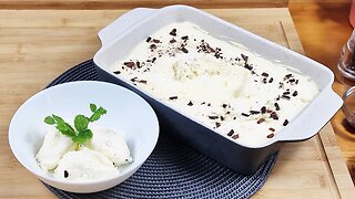 Ice cream made with two bowls — no machine needed