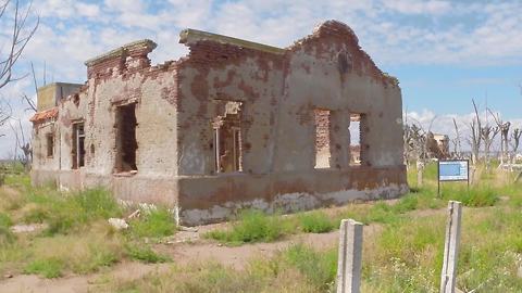 Drone captures nostalgic footage of Villa Epecuén