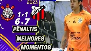 Corinthians 1 x 1 Ituano - Melhores Momentos I Paulistão202