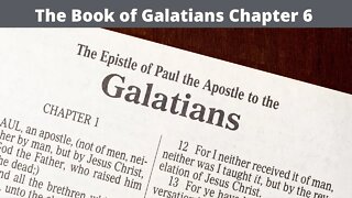 Galatians Chapter 6