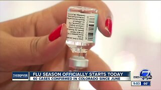 Are you ready? Flu season starts Sunday with 60 Colorado cases confirmed since June