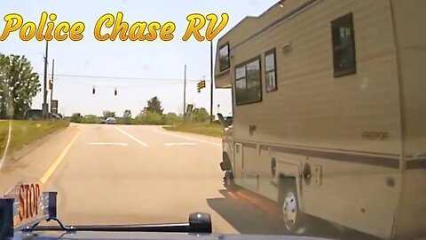 Dash Cam: Police Chase Women in RV. Michigan State Police. June 12-2021