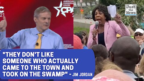 Jordan: "They don't like someone who actually came to the town and took on the swamp"