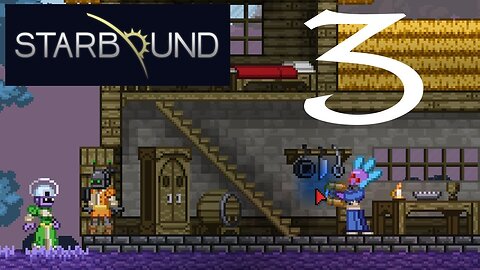 Starbound part 3 (let's play) beta gameplay