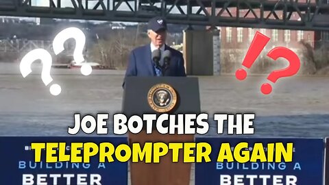 Today Joe Biden started his speech by COMPLETELY BOTCHING the names of Mayors he was introducing…