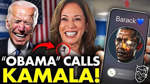 🚨 Democrats CAUGHT! Kamala's CRINGE Staged Phone Call With Obama is a RECORDING _ This Proves It!_