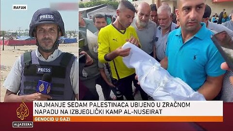 Žestoki izraelski udari na Rafah, brojne žrtve napada kod džamije