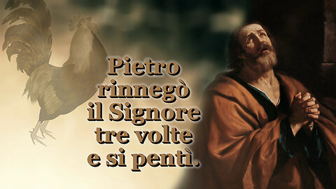 Pietro rinnegò il Signore tre volte e si pentì. Bergoglio ha rinnegato il Signore molte volte e rifiuta di pentirsi perché legalizza il peccato.