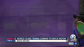 World Class Tennis is coming to Boca Raton