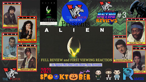 Retro Movie Review | Alien (1979) |Spooktober 2021 - Halloween Review | Initial Reaction| Review